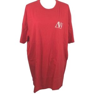 American Warrior Unisex TShirt 2XL USA Flag Soldier Veteran Military Patriot